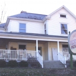 two story house turned into a business